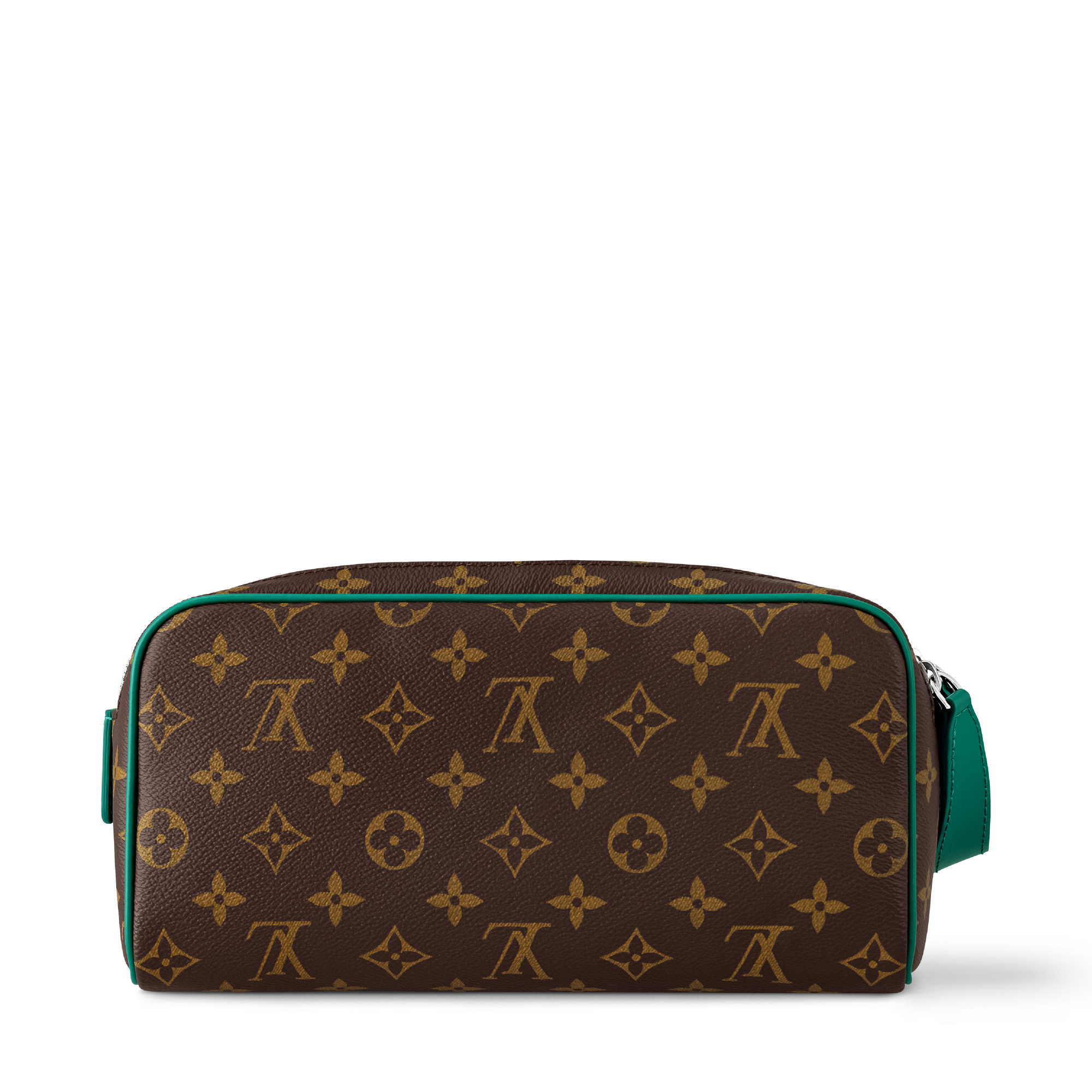 Louis Vuitton ケース ダークグリーン Louis Vuitton Wallet: Green Embossed Leather